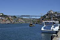 Porto: rieka Douro, Ponte de Dom Luís I, 13.5.2019 Porto