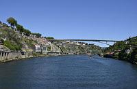 Porto: rieka Douro, Ponte do Infante, 13.5.2019 Porto