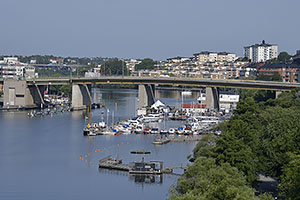 Stockholm: Liljeholmsbron, 21.7.2022 Stockholm