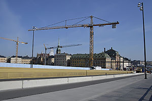 Stockholm: Slussbrogatan, 21.7.2022 Stockholm