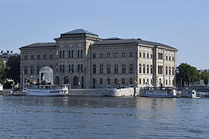 Stockholm: Nationalmuseum, Södra Blasieholmshamnen, 21.7.2022 Stockholm