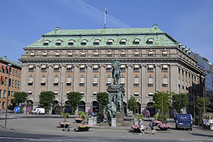 Stockholm: Gustav II Adolf, Gustav Adolfs Torg, 21.7.2022 Stockholm