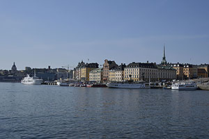 Stockholm: Skeppsbron, 21.7.2022 Stockholm