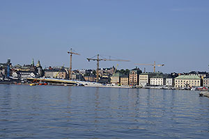 Stockholm: Slussen, 21.7.2022 Stockholm