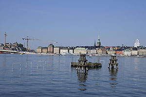 Stockholm: Slussen, 21.7.2022 Stockholm