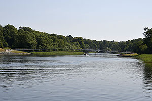 Stockholm: Folke Bernadottes bro, Djurgårdsbrunnsviken, 21.7.2022 Stockholm