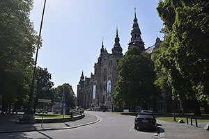 Stockholm: Nordiska museet, Djurgården, 21.7.2022 Stockholm
