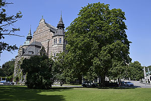 Stockholm: Nordiska museet, Djurgården, 21.7.2022 Stockholm