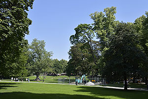 Stockholm: Humlegården, 21.7.2022 Stockholm