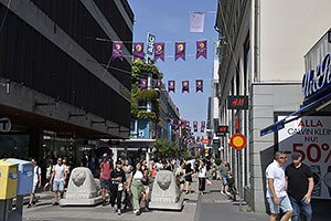 Stockholm: Drottninggatan, 21.7.2022 Stockholm