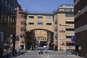 Stockholm: Klara Norra kyrkogata, 21.7.2022 Stockholm