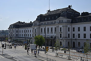 Stockholm: Centralplan, železničná stanica, Centralstation, 21.7.2022 Stockholm