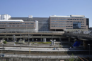Stockholm: Cityterminalen, železničná stanica, 21.7.2022 Stockholm