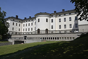 Stockholm: Landstingshuset, Landstingsparken, 21.7.2022 Stockholm