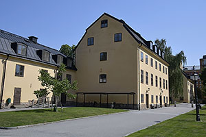 Stockholm: Graverska huset, Landstingsparken, 21.7.2022 Stockholm