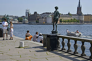 Stockholm: Dansen, Stadshusträdgården, 21.7.2022 Stockholm