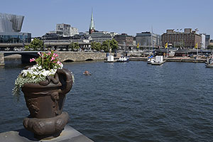 Stockholm: Stadshusbron, 21.7.2022 Stockholm
