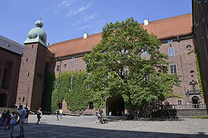 Stockholm: Stockholms stadshus, 21.7.2022 Stockholm