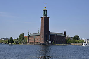 Stockholm: Stockholms stadshus, 21.7.2022 Stockholm