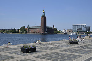 Stockholm: Stockholms stadshus, 21.7.2022 Stockholm