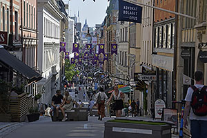 Stockholm: Drottninggatan, 21.7.2022 Stockholm