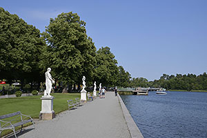 Stockholm: Drottningholm, Mälaren, 21.7.2022 Stockholm