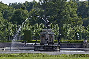 Stockholm: Herkulesfontänen, Drottningholms slottspark, 21.7.2022 Stockholm