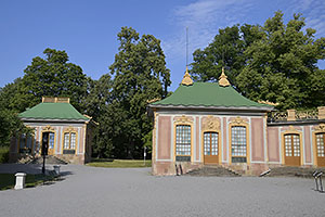 Stockholm: Kina Slott, čínsky palác, Drottningholms slottspark, 21.7.2022 Stockholm