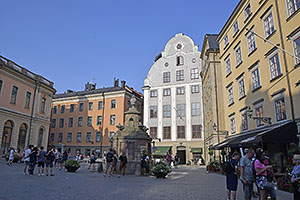 Stockholm: Stortorget, 21.7.2022 Stockholm