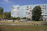 Dnipro: Novokodackyj rajon, 14.9.2018 Ukrajina, Dnipro