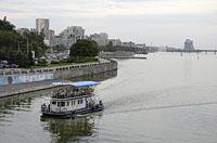 Dnipro: Dneper, 14.9.2018 Ukrajina, Dnipro