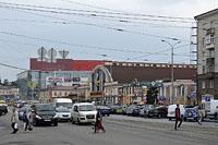 Dnipro: Centralny rynok, 15.9.2018 Ukrajina, Dnipro