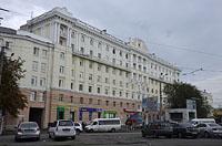 Dnipro: prospekt Dmitra Javornickeho, 15.9.2018 Ukrajina, Dnipro