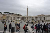 Vatikán: Piazza San Pietro, 11.4.2018 Vatikan