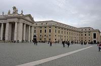 Vatikán: Piazza San Pietro, 11.4.2018 Vatikan