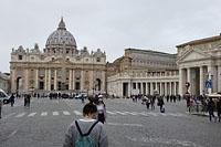Vatikán: Piazza San Pietro, Basilica Papale di San Pietro in Vaticano, 11.4.2018 Vatikan