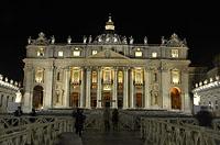 Vatikán: Piazza San Pietro, Basilica Papale di San Pietro in Vaticano, 12.4.2018 Vatikan