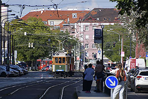 Bratislava: sprievod k výročiu 130 rokov MHD v Bratislave, 6.9.2025 Bratislava DOD DPB 2025