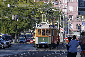 Bratislava: sprievod k výročiu 130 rokov MHD v Bratislave, 6.9.2025 Bratislava DOD DPB 2025