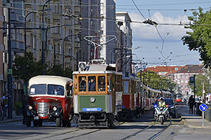 Bratislava: sprievod k výročiu 130 rokov MHD v Bratislave, 6.9.2025 Bratislava DOD DPB 2025