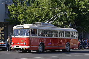 Bratislava: sprievod k výročiu 130 rokov MHD v Bratislave, 6.9.2025 Bratislava DOD DPB 2025
