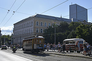 Bratislava: sprievod k výročiu 130 rokov MHD v Bratislave, 6.9.2025 Bratislava DOD DPB 2025