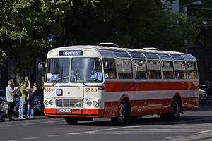 Bratislava: sprievod k výročiu 130 rokov MHD v Bratislave, 6.9.2025 Bratislava DOD DPB 2025