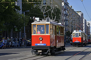 Bratislava: sprievod k výročiu 130 rokov MHD v Bratislave, 6.9.2025 Bratislava DOD DPB 2025