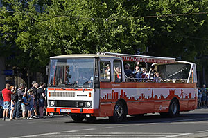 Bratislava: sprievod k výročiu 130 rokov MHD v Bratislave, 6.9.2025 Bratislava DOD DPB 2025