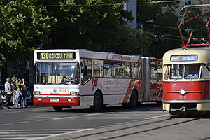 Bratislava: sprievod k výročiu 130 rokov MHD v Bratislave, 6.9.2025 Bratislava DOD DPB 2025