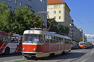 Bratislava: sprievod k výročiu 130 rokov MHD v Bratislave, 6.9.2025 Bratislava DOD DPB 2025