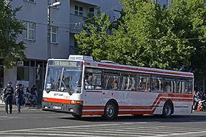 Bratislava: sprievod k výročiu 130 rokov MHD v Bratislave, 6.9.2025 Bratislava DOD DPB 2025