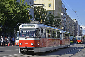 Bratislava: sprievod k výročiu 130 rokov MHD v Bratislave, 6.9.2025 Bratislava DOD DPB 2025
