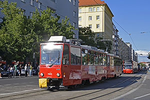 Bratislava: sprievod k výročiu 130 rokov MHD v Bratislave, 6.9.2025 Bratislava DOD DPB 2025